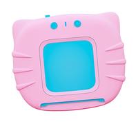 WOONEKY Talking Flash Cards Educational Machine for Autistic Bilingual Sensory Learning Device with Pink Cards Speech Therapy Aid for Ages Material Birthday