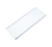 WOONEKY Tempered Glass Refrigerator Shelf 372x142mm - Replacement Fridge Glass Insert Tray, Crisper Shelf Compatible with Freezers and Kitchen Cabinets