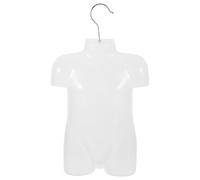 WOONEKY Toddler Clothes Mannequin 14In Kids Clothing Display Model with Hanger Lightweight Portable for Store Home Use