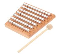 WOONEKY Traditional Chimes Tone Percussion Instrument Hand Bell for Boys and Girls Educational Musical Chimes Toy Classroom