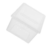 WOONEKY Transparent Spider Breeding Box Escapeproof Habitat Container for Young Spiders Lizards and More Portable Feeding Enclosure for Secure Pet Housing