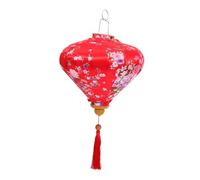 WOONEKY Vietnamese Lantern Silk Lanterns Hanging Lantern for Outdoor Vietnam Lanterns Lamps Asian Lantern Oriental Chinese Lantern Chinese Silk Lantern Japanese Lanterns Red Wedding