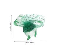 WOONEKY Vintage Bridal Headpiece with Mesh Veil and Plume Elegant Small Hat Hair Clip for Weddings and Tea Parties Secure Comfortable Women S Headwear Accessory