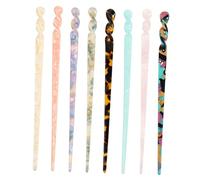 WOONEKY Vintage Hairpins 8pcs Hair Stick Chopstick Elegant Hairpin Set for Women Girls Hair Stick for Wedding Party
