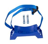 WOONEKY Wall Mounted Gas Cylinder Holder Blue Propane Tank Bracket with Screws Welding Gas Tank Stand for Nitrogen and Compressed Cylinders Easy Installation