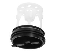 WOONEKY Washing Machine Drain Pipe Sealing Cover ABS Plastic Washer Anti-Odor Plug Integrated Filter Mesh for Laundry Room Replacement