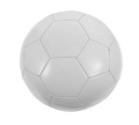 WOONEKY Wear Resistant DIY Plain White Football Side Matches Educational for Drawing and Signature Creative Soccer Ball for Training and Play