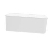 WOONEKY Wipe Storage Box with Lid Plastic Wipes Holder Case Compact and Portable Dispenser for Bathroom and Travel Easy to Clean and Refillable Space Saving Design with Effortless Access