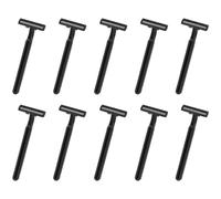 WOONEKY Women Body Hair Trimmer for Arm Disposable Black 10pcs Portable Convenient and Practical for Travel