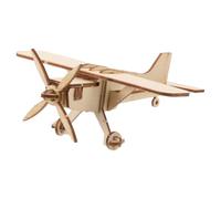 WOONEKY Wooden Airplane Model Kit DIY Craft for Painting and Building Educational Puzzle for Adults Handcrafted Wood Aircraft Decor for Home Display and Skill Development