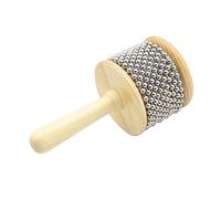 WOONEKY Wooden Cabasa Hand Shaker for Preschool Percussion Instrument Lightweight Teaching Tool for Music Therapy and Rhythmic Sound Creation