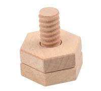 WOONEKY Wooden Screw Educational Matching Game for Safe Non Toxic Materials for Developing Fine Motor Skills for Early Learning
