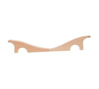 WOONEKY Wooden Train Suspension Bridge Accessory for Hand-polished Wood Construction Creative Railway Expansion Track for Boys and Enhances Coordination and Thinking Skills Birthday and