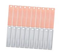 WOONEKY Zinc Copper Electrode Strips for Fruit Battery Science Experiment DIY Metal Electrodes for Hands Physics Learning and Stem Education