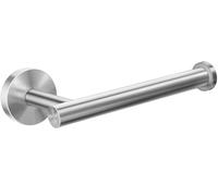 WOOPHEN Toilet Paper Holder Stainless Steel, Modern Round Tissue Roll Holders Wall Mount, Toilet Paper Roll Dispenser Bathroom 6 inch TP Holder for Bathroom, Kitchen, Washroom(Brushed Nickel)