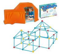 WOOPIE Large Building Blocks Tent Set Straws Tubes 128 Litres Blocks Tent Building Blocks Tent for Children