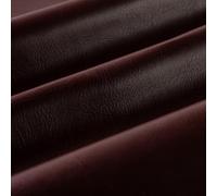 Wooqu PU Leather Book Cloth, Polyurethane Coated and Non-Woven Base, Leather-Like Look, Soft, 17x29”, for Book Binding, Vintage Grain, Dark Brown