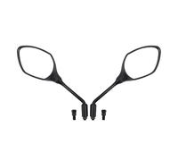 WOOSTAR 10mm Side View Mirrors Replacement for 50cc 70cc 110cc 125cc 150cc 200cc 250cc Scooter Moped Dirt Pit Bike Motorcycle Pack of 2