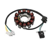 WOOSTAR 12 Coil 4 Wire Magneto Stator Replacement for Suzuki 2017 GSX-R150RFX-Q 2015 GSX150L6 Gixxer 150 SF150 2015-2019 Gixxer 155 SF155 OEM 32101-34J10 32101-34J00