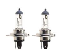 WOOSTAR 12V 35W Motorcycle Headlight H4 High Low Beam Replacement for 50cc 70cc 90cc 110cc 125cc 150cc 200cc 250cc Taotao Chinese Scooter ATV 4 Wheeler Pack of 2