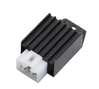 WOOSTAR 12V 4 Pin Voltage Regulator Rectifier Replacement for 4 Stroke 50cc 70cc 90cc 110cc 125cc 4 Wheeler Moped ATV Scooter Go Kart Quad Dune Buggy
