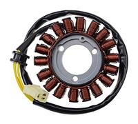 WOOSTAR 18 Coil 3 Wire Magneto Stator Replacement for Suzuki GSXR750 GSX600 GSX750R K6 K7 K8 K9 2006-2014 Engine
