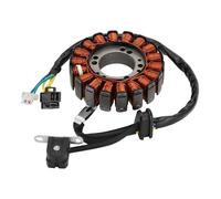 WOOSTAR 18 Coil 5 Wire Magneto Stator Replacement for Suzuki 1997-2007 LT160 LT-F160 LTF160 Suzuki 1997-2007 Quadrunner 160 Suzuki 2003-2004 LT160 Quadsport 160 OEM 32101-02C10 32101-02C11