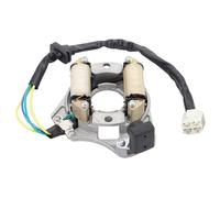 WOOSTAR 2 Coil 4 Wire Ignition Full Wave Stator Magneto Replacement for 50cc 70cc 90cc 110cc 125cc Electrical Start Dirt Pit Bike Go Kart ATV 4 Wheeler Quad