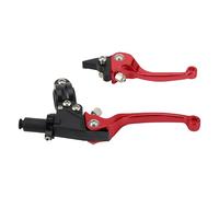 WOOSTAR 22mm Standard 7/8" Motorcycle Clutch Brake Lever Replacement for KLX SSR TTR CRF50 110cc 125cc 150cc Dirt Pit Bike ATV Mini Bike Red