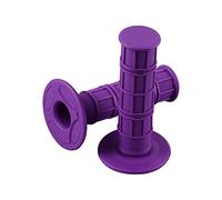 WOOSTAR 22mm Standard 7/8" Twist Throttle Handle Grips Replacement for XR 50 KLX SSR Pit MX CRF150F CRF230F CRF250F CRF450F ATV 4 Wheeler Pocket Moto Bike Quad Pit Dirt Bike Purple Package of 2