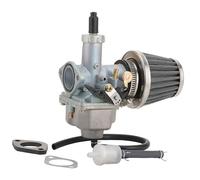 WOOSTAR 26mm Carburetor PZ26 with Air Filter Fuel Filter Hose Line Intake Manifold Gaskets Replacement for 4 Stroke 110cc 125cc XR100 CB125 TaoTao DB17 125 Dirt Bike ATV 4 Wheeler Quad