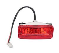 WOOSTAR 3 Wire Rear Brake Tail Light Replacement for 50cc 70cc 90cc 110cc 125cc 150cc Motorcycle Scooters ATV 4 Wheeler Quad Bike Moped Bicycle
