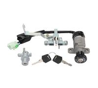 WOOSTAR 4 Wire Ignition Key Switch Assembly Replacement for Jonway YY50QT-5 4 Stroke 50cc Scooter