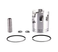 WOOSTAR 40mm Piston Ring Kit Replacement for 2 Stroke 49cc 50cc Jog 50cc Minarelli 1E40QMB Engine Scooter Moped
