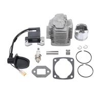 WOOSTAR 44mm Big Bore Cylinder Top End Kit Replacement for 2 Stroke 43cc 47cc 49cc Mini Chinese ATV Quad Pocket Bike Gas Scooter