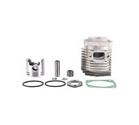 WOOSTAR 44mm Big Bore Cylinder with Piston Ring Kit Replacement for 2 Stroke 43cc 47cc 49cc Gas Scooter Mini Pocket Bike