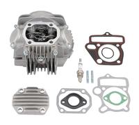 WOOSTAR 52.4mm Cylinder Head Kit with Gaskets A7TC Spark Plug Replacement for Lifan 110cc 125cc 4 Wheeler Motorcycle ATV Quad Go Kart Dirt Pit Bike Dune Buggy