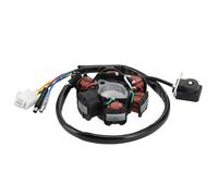 WOOSTAR 6 Coil 5 Wire Magneto Stator Replacement for GY6 50cc 70cc 100cc 125cc 150cc Engine Scooter Moped ATV Go Kart Dune Buggy Pocket Dirt Bike