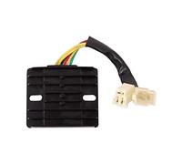 WOOSTAR 6 Wire DC Voltage Regulator Rectifier Replacement for 50cc 70cc 90cc 125cc 150cc 200cc 250cc MP Scooter Motorcycle