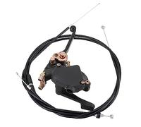 WOOSTAR Clutch Lever with Throttle Cable and Brake Cable Replacement for 49cc Mini ATV Kid Quad