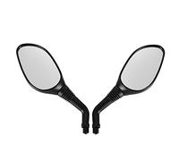 WOOSTAR 8mm Wide Side View Mirror Replacement for GY6 TaoTao 50cc 125cc 150cc 250cc Scooter Moped Motorcycle Black Pack of 2