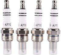 WOOSTAR A7TC Spark Plug Replacement for 50cc 70cc 90cc 110cc 125cc 150cc Chinese 4 Wheeler ATV Dirt Bike Go Kart Pack of 4