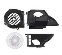 WOOSTAR Air Director Cooling Fan Cover Assembly Replacement for GY6 50cc 60cc 80cc QMB139 Engine ATV Quad 4 Wheeler Go Kart Moped Scooter