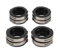 WOOSTAR Carburetor Intake Manifold Pipe Replacement for 1985-2007 V-MAX 1200 VMX12V OEM 1FK-13597-00 Pack of 4