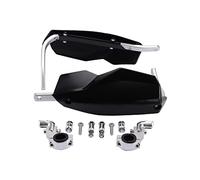 WOOSTAR Motorcycle 22mm 28mm Handlebar Protector Hand Guard Assembly Replacement for Motocross Off-Road Dirt Pit Bike ATV Scooter Go Kart Black