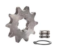 WOOSTAR Motorcycle 420-10T Front Sprocket 17mm Replacement for 50cc 70cc 90cc 110cc 125cc Dirt Pit Bike Mini Bike ATV 4 Wheeler Moped