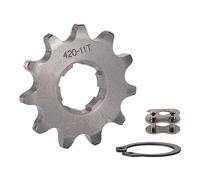 WOOSTAR Motorcycle 420-11T Front Sprocket 20mm for 50cc 70cc 90cc 110cc 125cc Dirt Pit Bike Mini Bike ATV 4 Wheeler Moped