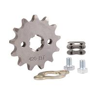 WOOSTAR Motorcycle 420-13T Front Sprocket 17mm Replacement for 50cc 70cc 90cc 110cc 125cc Dirt Pit Bike Mini Bike ATV 4 Wheeler Moped