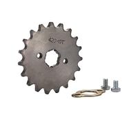 WOOSTAR Motorcycle 420-19T Front Sprocket 20mm Replacement for 50cc 70cc 90cc 110cc 125cc Dirt Pit Bike Mini Bike ATV 4 Wheeler Moped
