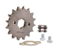 WOOSTAR Motorcycle 428-16T Front Sprocket 20mm Replacement for 50cc 70cc 90cc 110cc 125cc Dirt Pit Bike Mini Bike ATV 4 Wheeler Moped